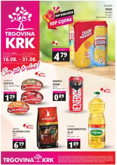 Pregled letka Katalog trgovine Trgovina Krk vrijedi od 16.08.2025