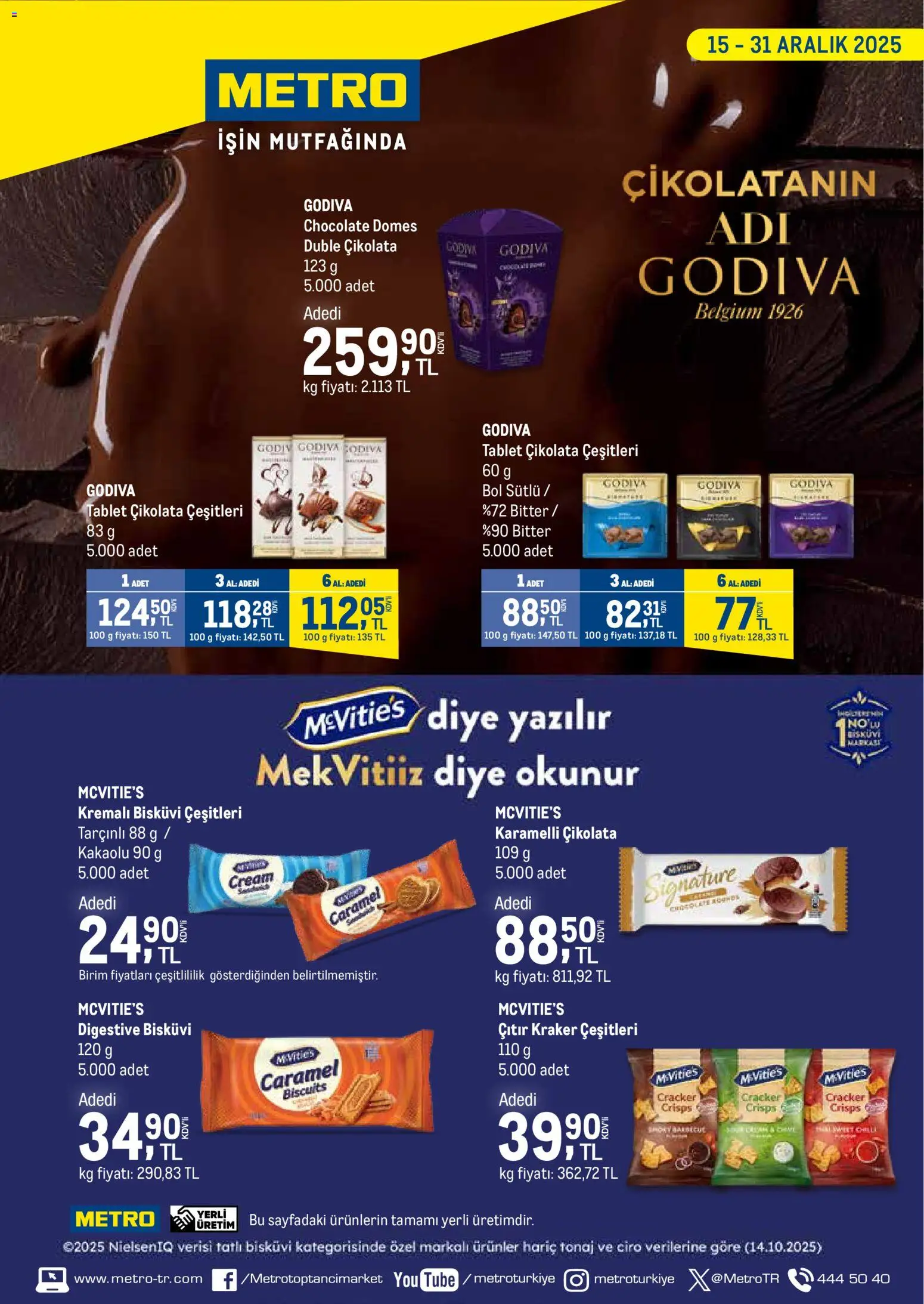 Metro Yılbaşı Şekerleme Kataloğu 15.12.2025 - Broşürünün önizlemesi