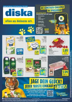 Vorschau von dem Prospekt des Geschäftes Diska, gültig ab dem 12.01.2026