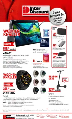 Vorschau des Merkblatts Aktionen vom Shop Interdiscount gültig von 04.08.2025 bis 17.08.2025