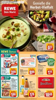 Vorschau von dem Prospekt des Geschäftes Rewe, gültig ab dem 19.10.2025