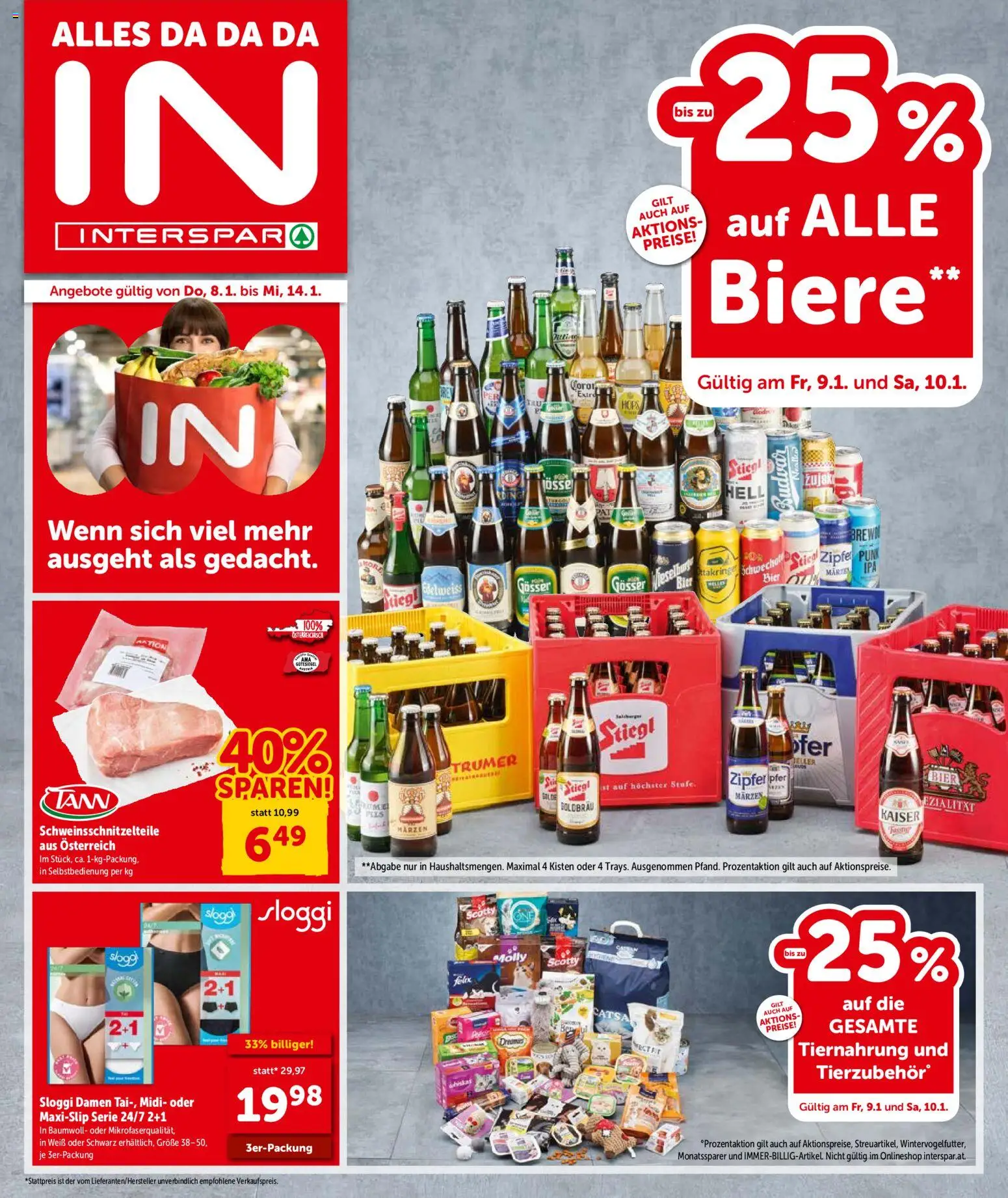 Vorschau der Angebote: Interspar Salzburg gültig ab 08.01.2026