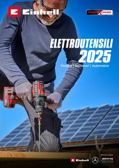 Anteprima dell'opuscolo Catalogo Elettroutensili 2025 dal negozio Einhell valido da 06/02/2025