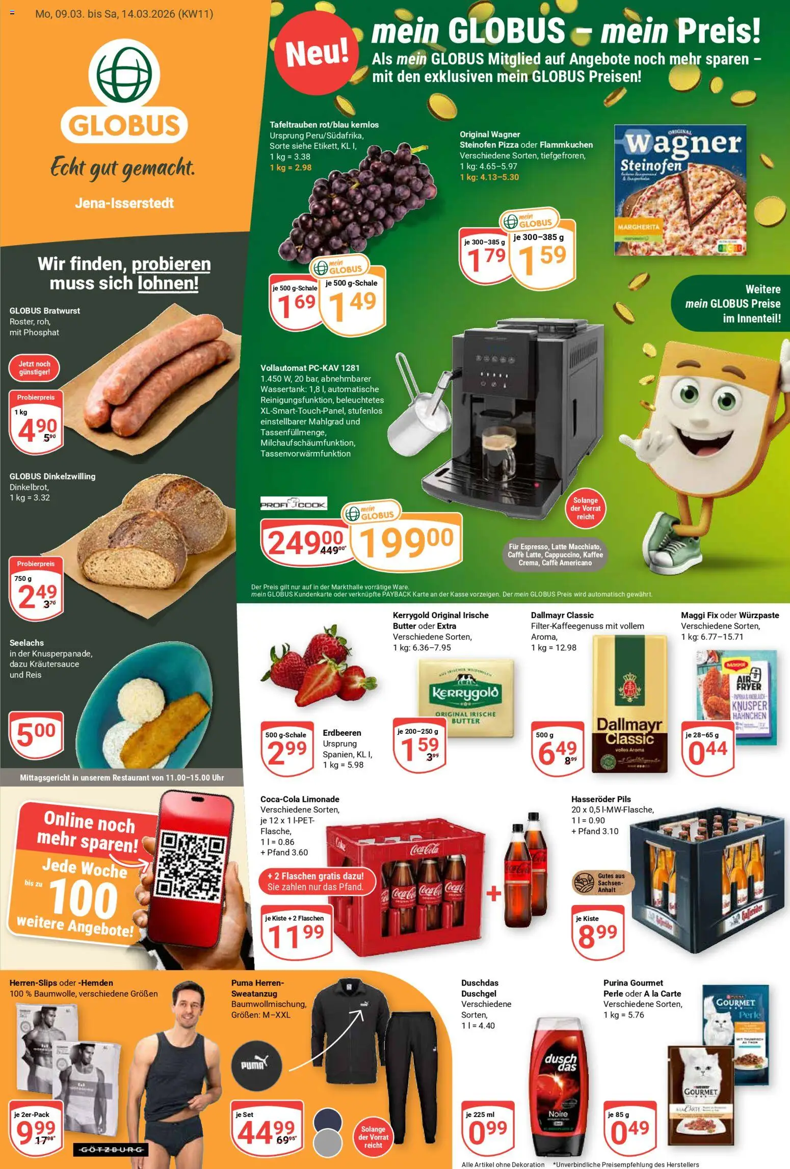 Vorschau von dem Prospekt des Geschäftes Globus, gültig ab dem 09.03.2026