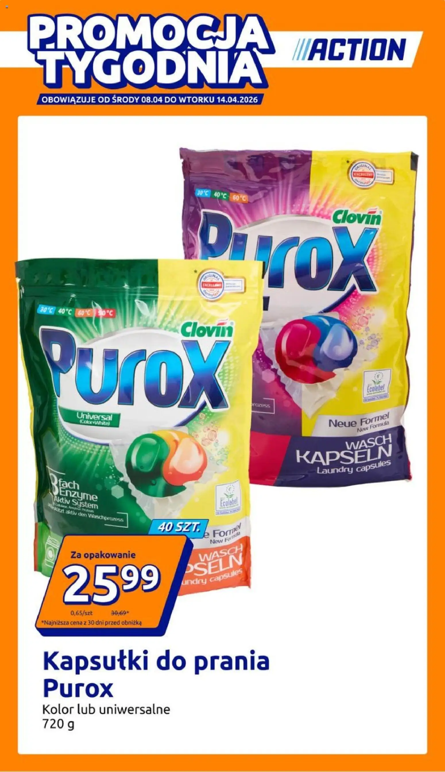 Pogląd gazetki "Action gazetka" ze sklepu Action ważnej od 08.04.2026