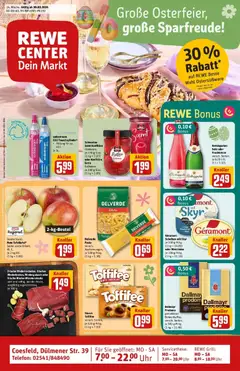 Vorschau von dem Prospekt des Geschäftes Rewe, gültig ab dem 30.03.2026