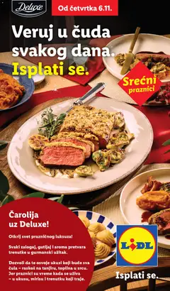 Pregled Lidl kataloga - važi od 06.01.2026