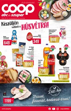 COOP - COOP akciós újság megtekintése, amely érvényes 2026.03.12.-től