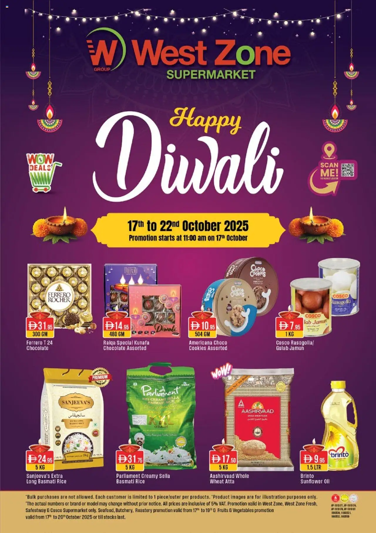 Catalogue Westzone Supermarket catalog - the latest offers and deals valid from 17 Oct, 2025 page 1