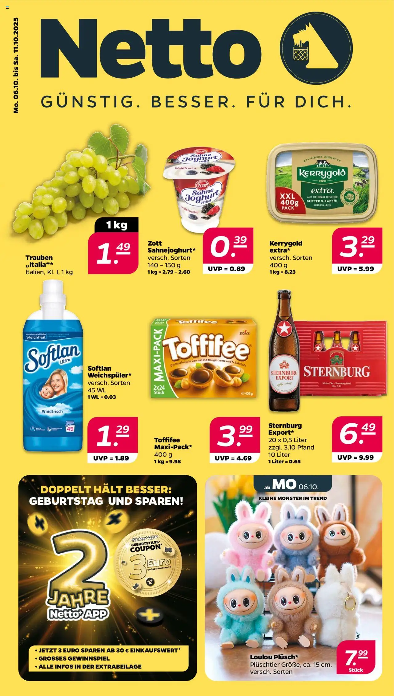 Netto Prospekt ab 06.10.2025 > zum Blättern nächste Woche