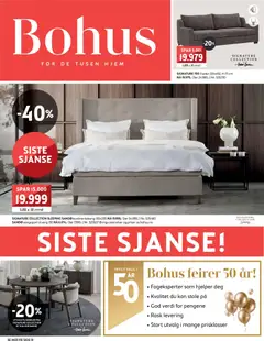 Forhåndsvis Siste Sjanse! fra butikk Bohus gyldig fra 26/01/2026