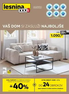 Predogled kataloga iz trgovine XXXL Lesnina veljaven od 15.09.2025