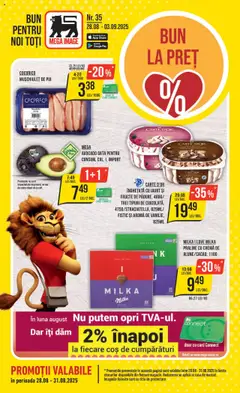 Previzualizarea de cataloage: Mega Image Catalog nou valabil de la 28.08.2025