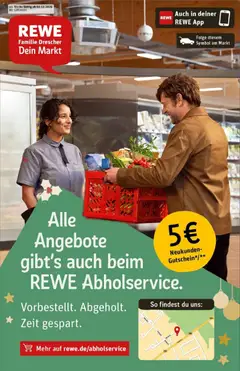 Vorschau von dem Prospekt des Geschäftes Rewe, gültig ab dem 01.12.2025