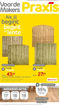 Voorbeeld van Praxis folder van winkel Praxis geldig vanaf 13-04-2026