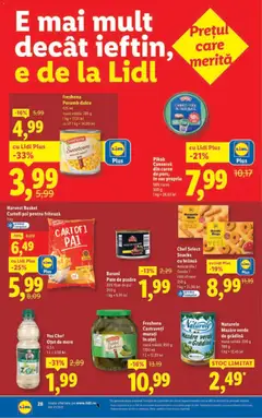 Previzualizarea de cataloage: Lidl Catalog nou valabil de la 17.11.2025 | Pagina: 28