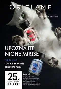 Pregled Oriflame kataloga - važi od 22.04.2026