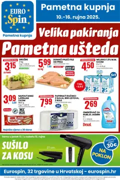 Pregled letka Katalog trgovine Eurospin vrijedi od 10.09.2025