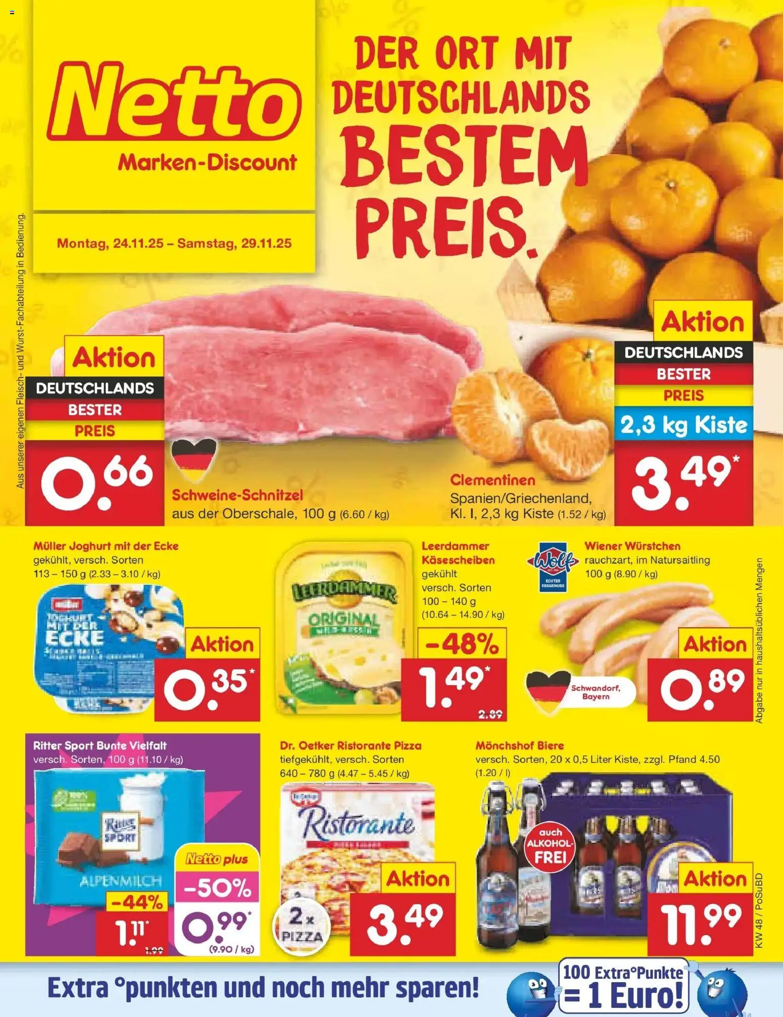 Vorschau von dem Prospekt des Geschäftes Netto Marken-Discount, gültig ab dem 24.11.2025