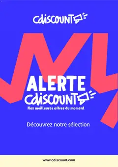 Prévisualisation de Catalogue du magasin Cdiscount formulaire valide 05/01/2026