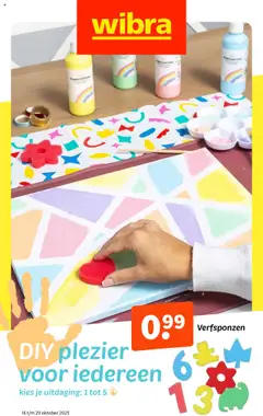 Voorbeeld van Folder DIY van winkel Wibra geldig vanaf 16-10-2025