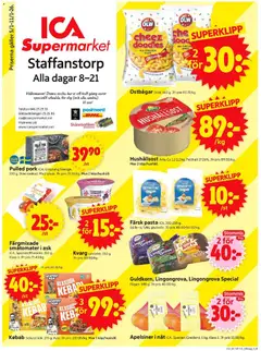 Förhandsgranska reklamblad Staffanstorp från butik ICA Supermarket gäller från 05/01/2026
