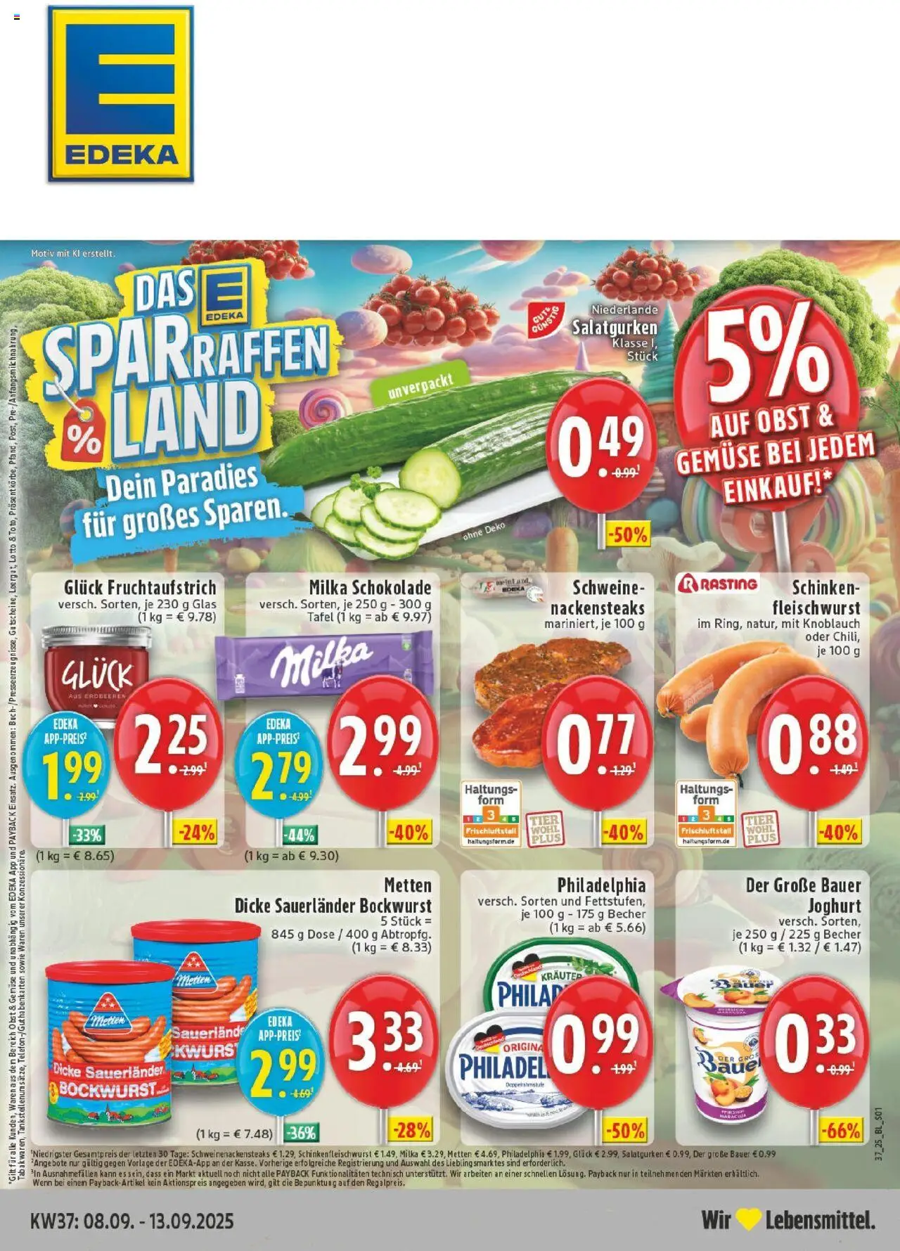 EDEKA Prospekt ab 07.09.2025 - Prospekt Winterberg-Zueschen Online