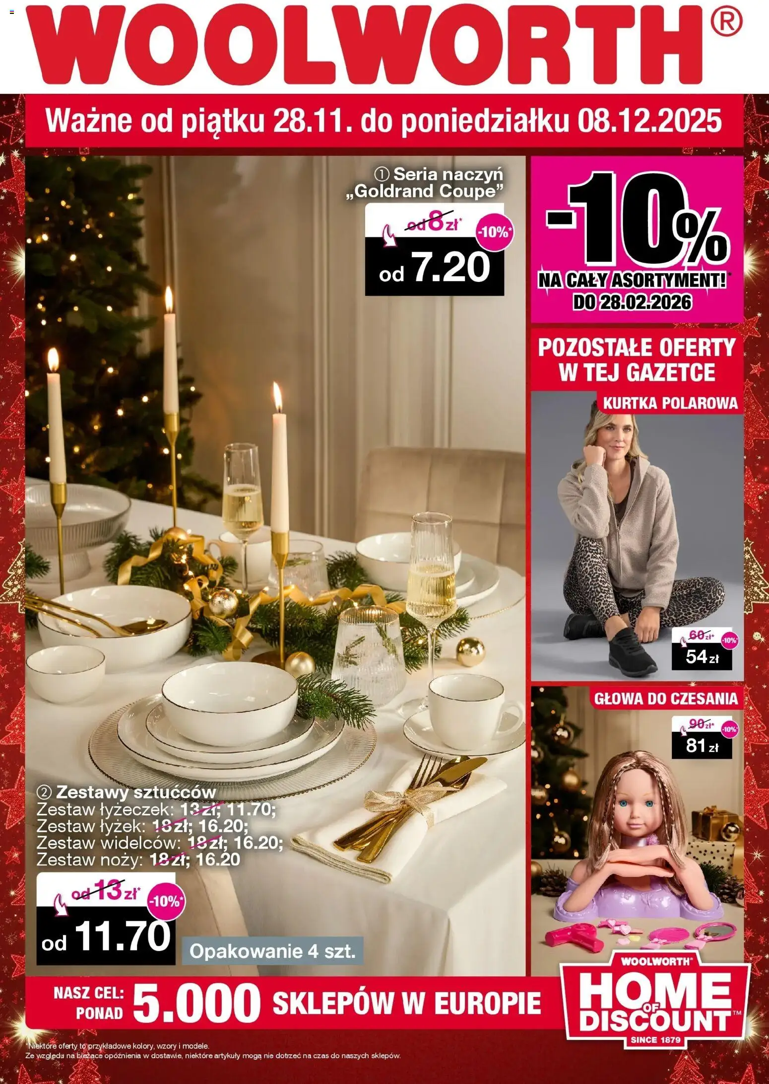 Pogląd gazetki "Woolworth: Cotygodniowe oferty" ze sklepu Woolworth ważnej od 27.11.2025