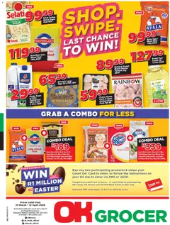 Preview of OK Foods flyer valid from 25/03/2026
