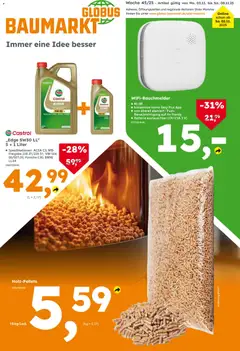 Vorschau von dem Prospekt des Geschäftes Globus Baumarkt, gültig ab dem 03.11.2025