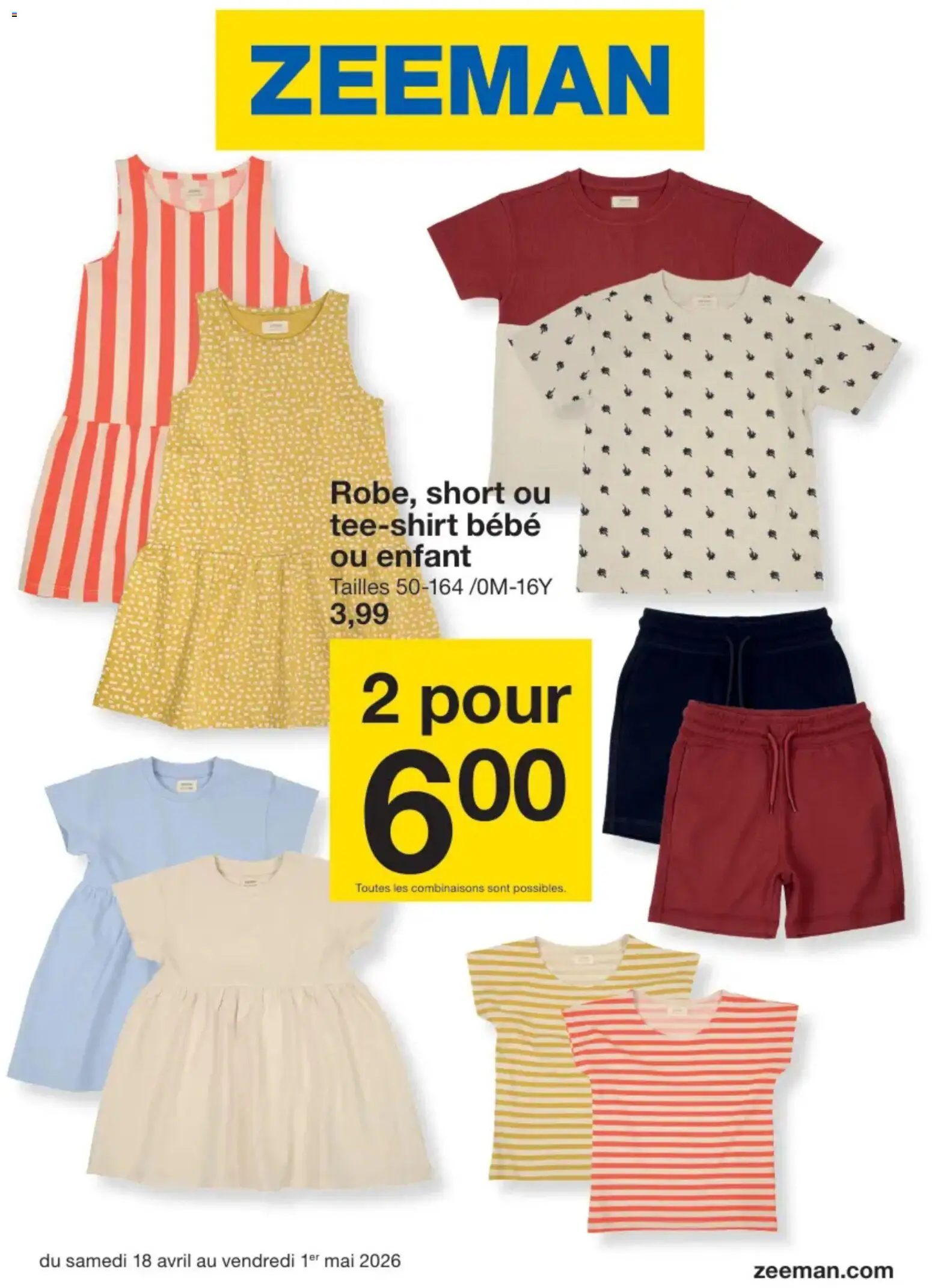 Voorbeeld van Zeeman Publicité van winkel Zeeman geldig vanaf 18/04/2026