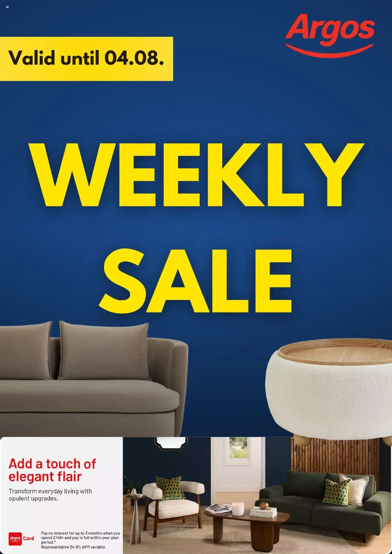 Argos shop Weekly offers valid from 29/07/2025 - Page number 1