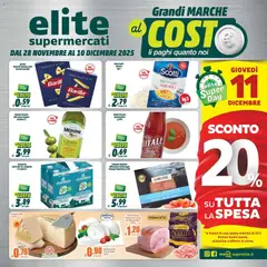 Anteprima dell'opuscolo Attuale volantino dal negozio Elite Supermercati valido da 28/11/2025