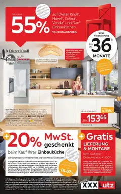 Vorschau der Angebote: XXXLutz Küchen Nolte gültig ab 29.07.2025