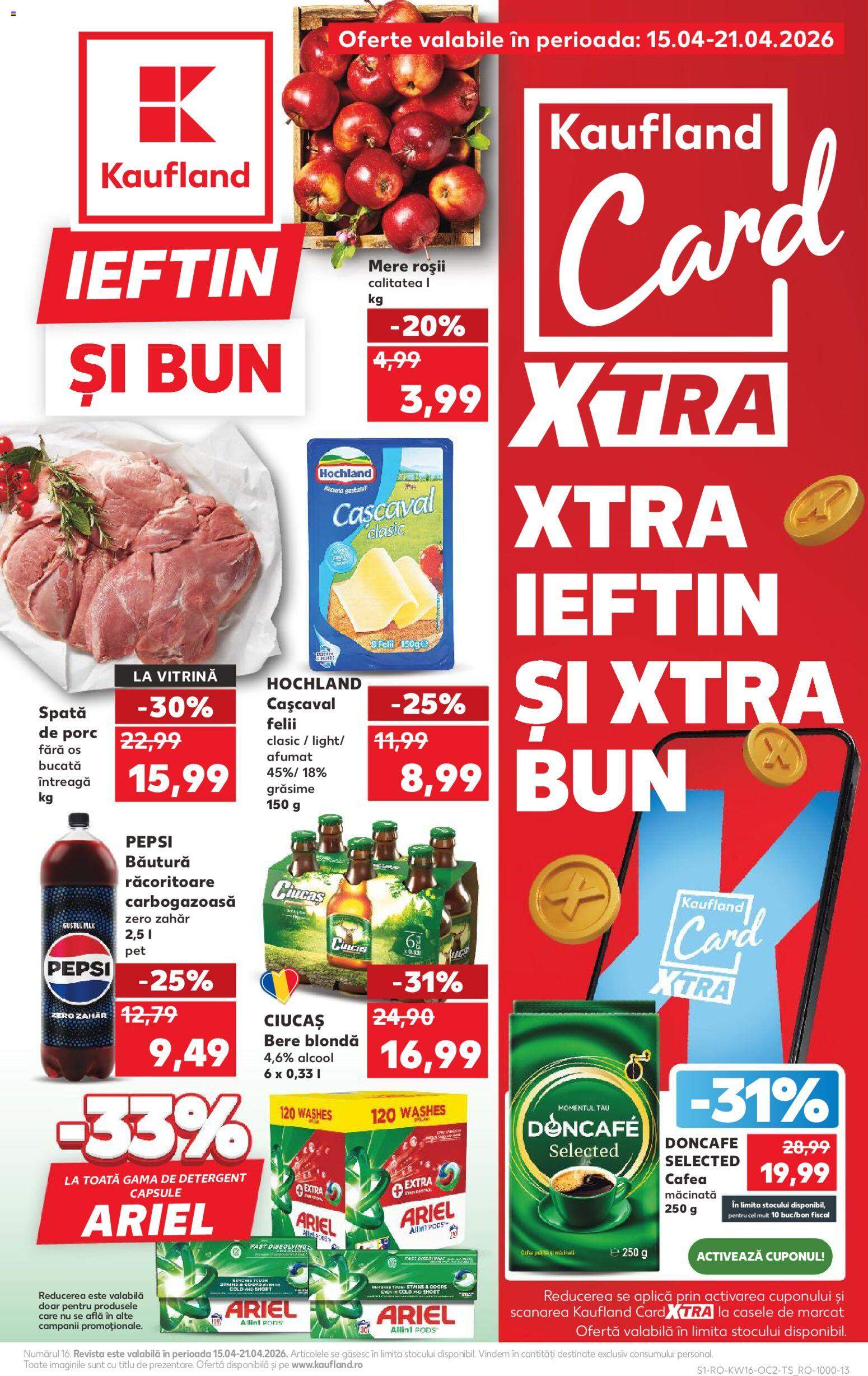 Noul catalog Kaufland din 15.04.