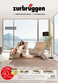 Vorschau von dem Prospekt des Geschäftes Zurbrüggen, gültig ab dem 29.12.2025