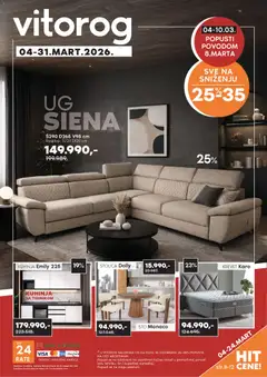 Pregled Vitorog kataloga - važi od 04.03.2026
