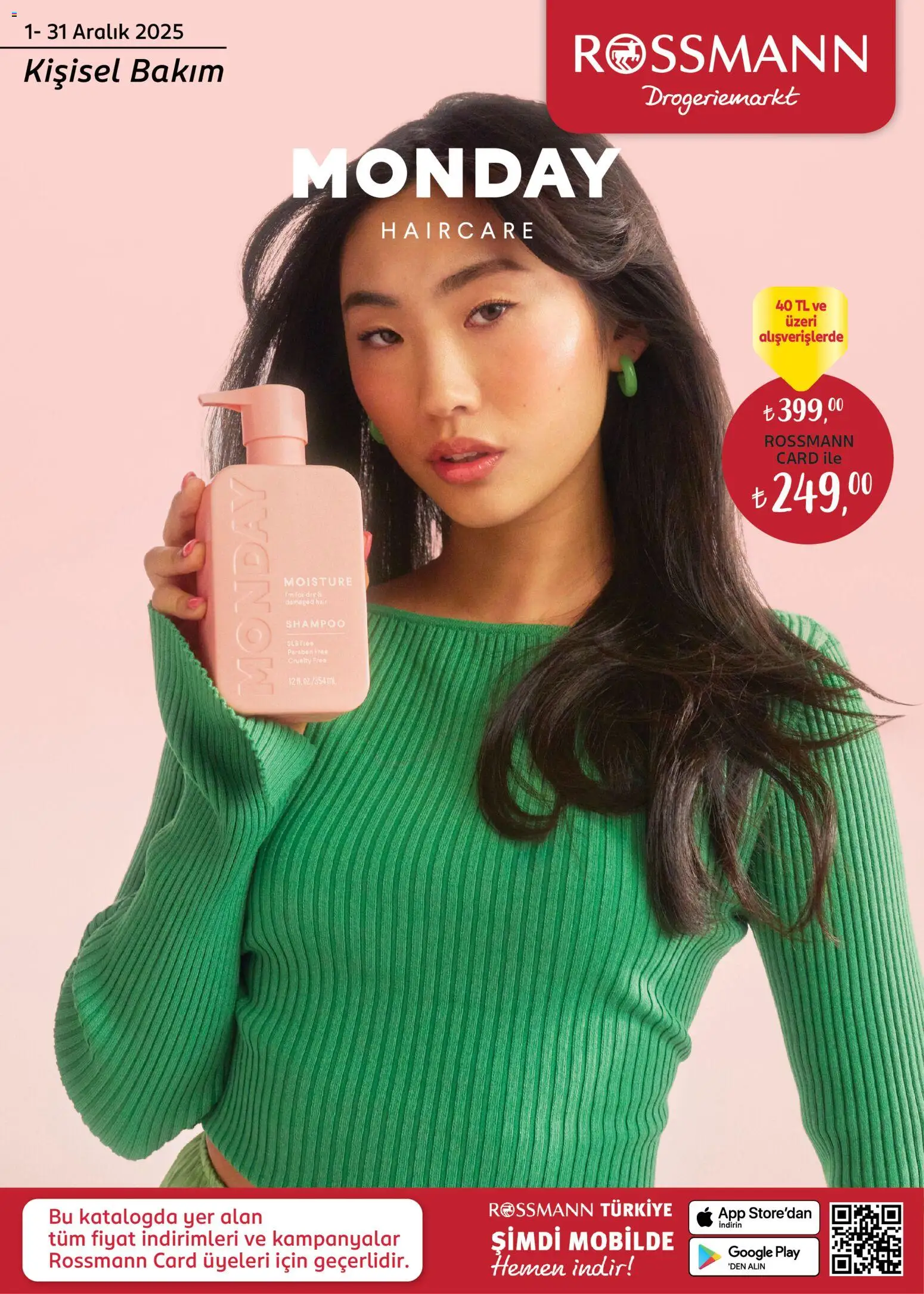 Rossmann Aralık Kişisel Bakım Kataloğu 01.12.2025 - Broşürünün önizlemesi