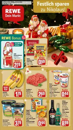 Vorschau von dem Prospekt des Geschäftes Rewe, gültig ab dem 01.12.2025