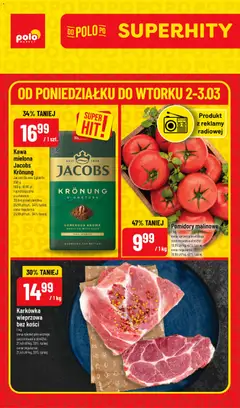 Pogląd gazetki "POLOmarket gazetka - Super Hity" ze sklepu POLOmarket ważnej od 02.03.2026