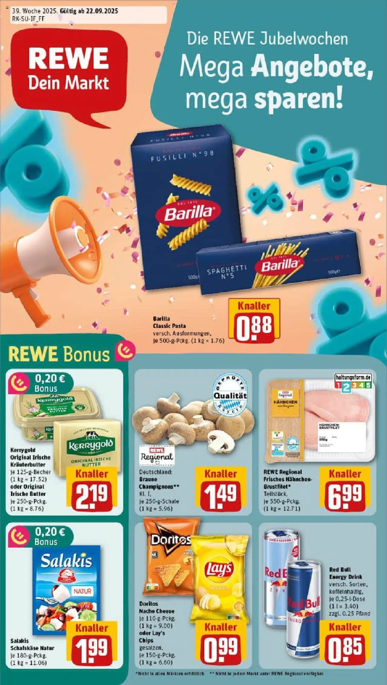 REWE Prospekt ab 21.09.2025 nächste Woche - Prospekt Nürnberg / Steinbühl	