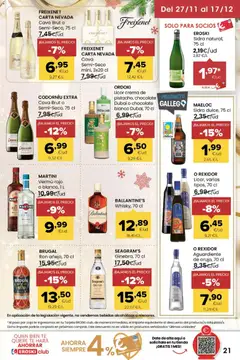 Vista previa del folleto de la tienda Eroski válido desde el 27/11/2025 | Página: 21