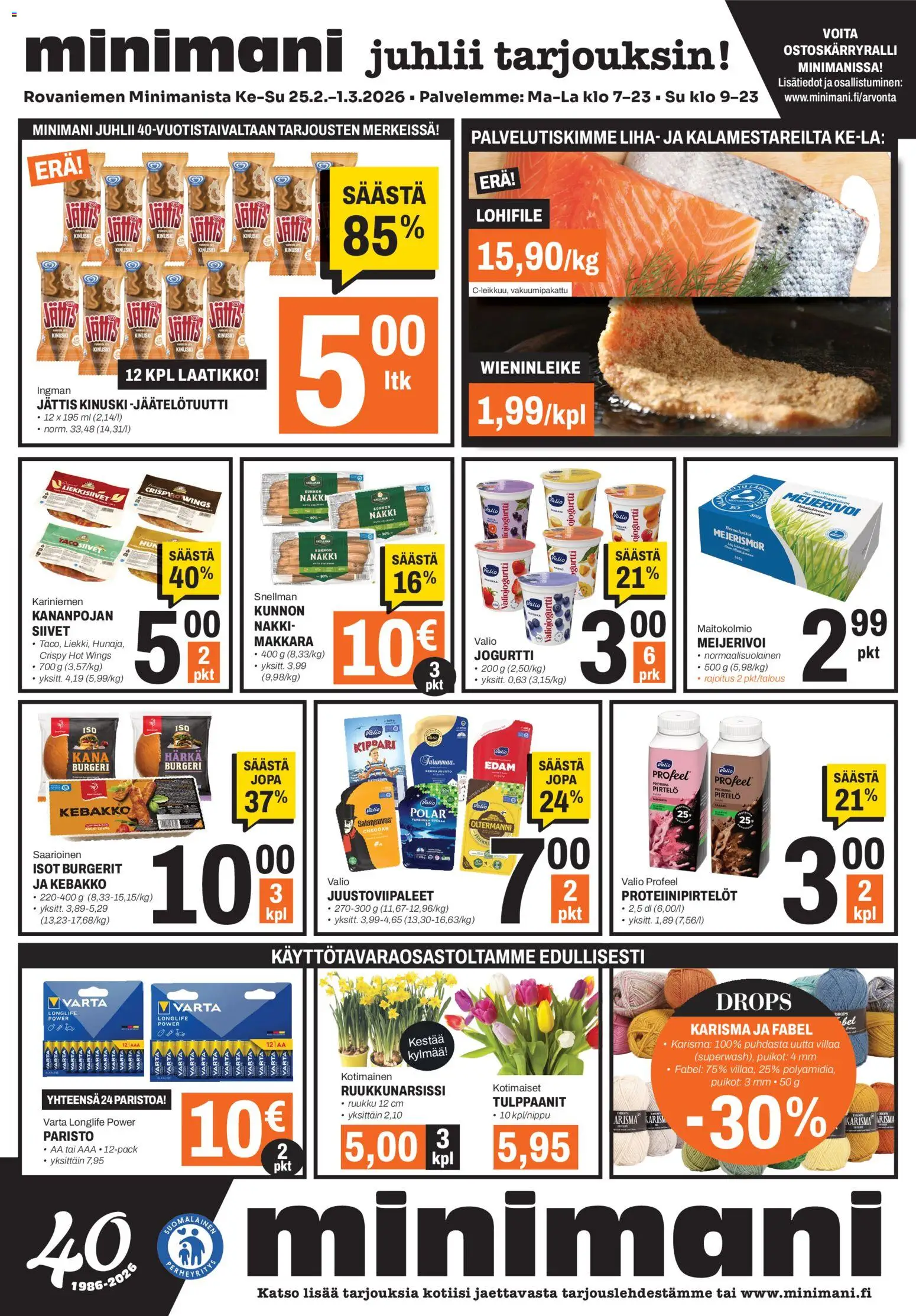 Kaupan Minimani Tarjoukset - Rovaniemi esikatselu, voimassa 25/02/2026