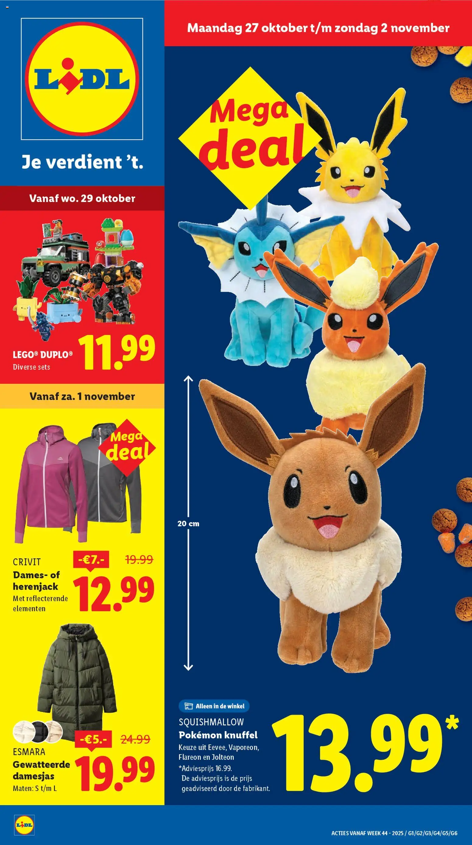 Lidl shop Non Food folder week 44 geldig vanaf 27-10-2025 - Paginanummer 1