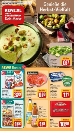 Vorschau von dem Prospekt des Geschäftes Rewe, gültig ab dem 19.10.2025