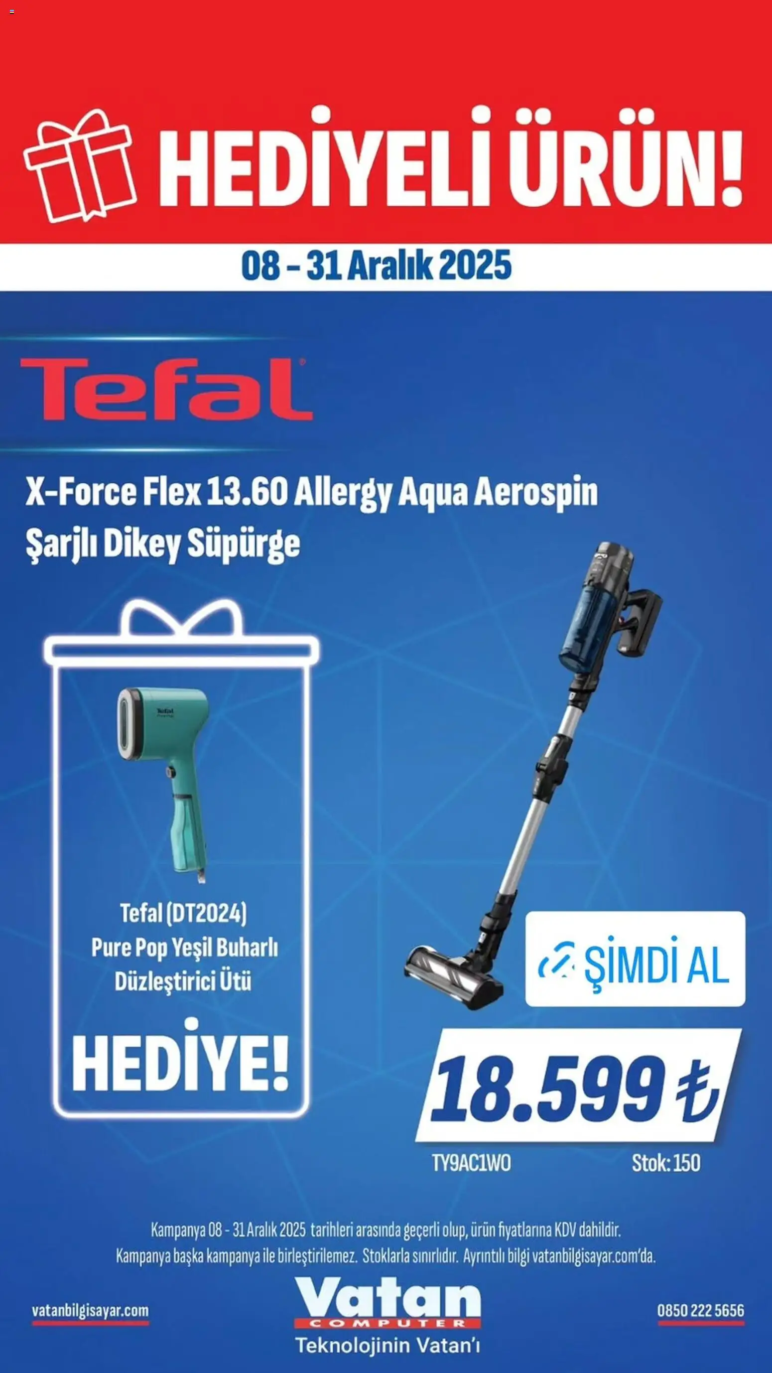 Vatan Bilgisayar İndirim 08.12.2025 - Broşürünün önizlemesi