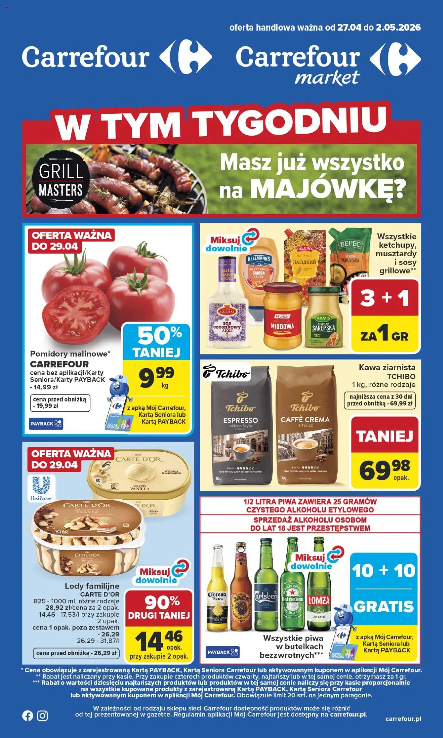 Pogląd gazetki "Carrefour gazetka" ze sklepu Carrefour ważnej od 27.04.2026