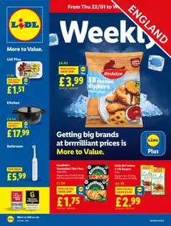 Preview of Lidl Lidl Weekly valid from 22/01/2026