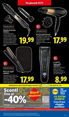 Anteprima dell'opuscolo Black Friday dal negozio Lidl valido da 24/11/2025 | Pagina: 39