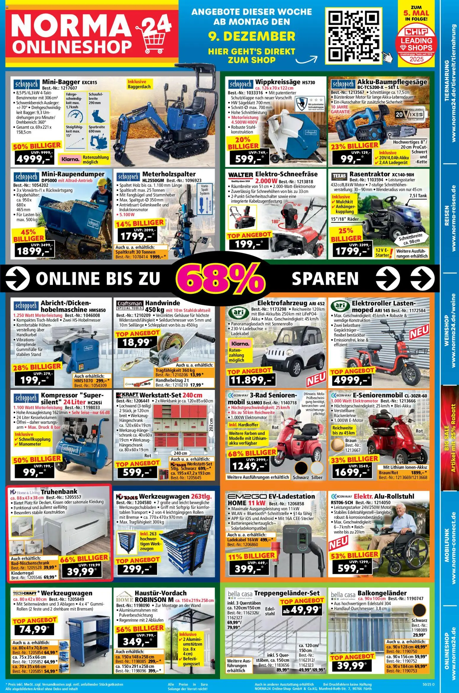 Vorschau von dem Prospekt des Geschäftes Norma, gültig ab dem 08.12.2025